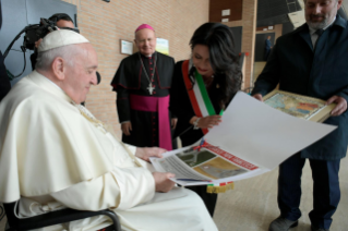 29-Visit of the Holy Father Francis to Assisi for the 'Economy of Francesco' event 