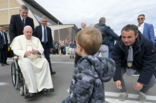 31-Visit of the Holy Father Francis to Assisi for the 'Economy of Francesco' event 