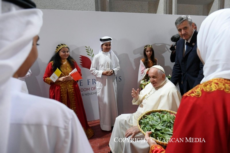 El Papa en Bahrein