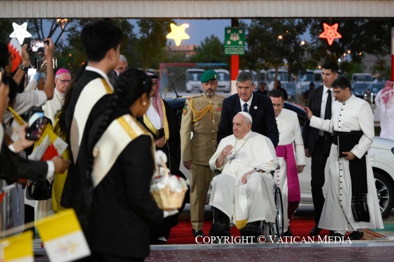 El Papa en Bahrein