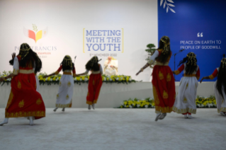 7-Apostolic Journey to the Kingdom of Bahrain: Meeting with the Youth  