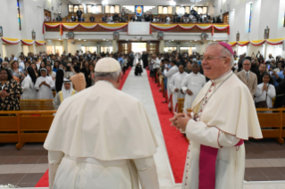 17-Apostolic Journey to the Kingdom of Bahrain: Prayer Meeting and Angelus with Bishops, Priests, Consecrated Persons, Seminarians and Pastoral Workers  