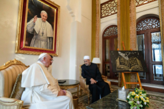 4-Voyage apostolique au Royaume de Bahreïn : Rencontre avec les membres du « Muslim Council of Elders » 