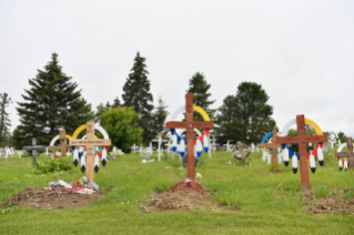 9-Viaje apostólico a Canadá: Encuentro con los pueblos indígenas Primeras Naciones, Métis e Inuit