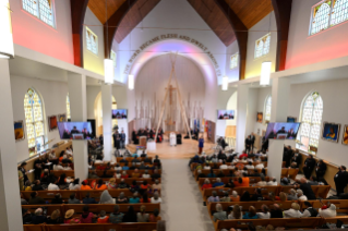 5-Apostolic Journey to Canada: Meeting with indigenous peoples and members of the Parish Community of Sacred Heart at Edmonton