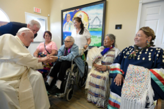 2-Viaggio Apostolico in Canada: Partecipazione al “Lac Ste. Anne Pilgrimage” e Liturgia della Parola 