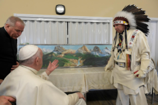 1-Viaggio Apostolico in Canada: Partecipazione al “Lac Ste. Anne Pilgrimage” e Liturgia della Parola 