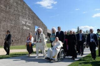 6-Viaggio Apostolico in Canada: Partecipazione al “Lac Ste. Anne Pilgrimage” e Liturgia della Parola 