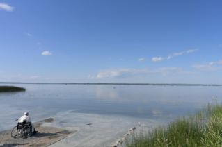 10-Apostolische Reise nach Kanada: Teilnahme an der “Lac Ste. Anne”-Pilgerfahrt und Wortgottesdienst 