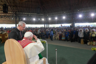 14-Viaggio Apostolico in Canada: Partecipazione al “Lac Ste. Anne Pilgrimage” e Liturgia della Parola 