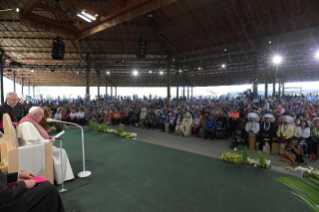 17-Apostolische Reise nach Kanada: Teilnahme an der “Lac Ste. Anne”-Pilgerfahrt und Wortgottesdienst 