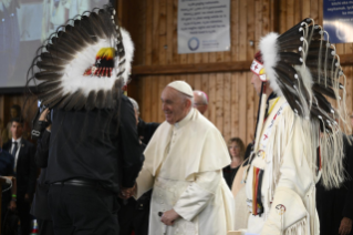 18-Apostolic Journey to Canada: Participation in the “Lac Ste. Anne Pilgrimage” and Liturgy of the Word