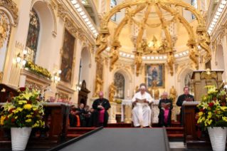 6-Apostolic Journey to Canada: Vespers with Bishops, Priests, Deacons, Consecrated persons, Seminarians and Pastoral workers