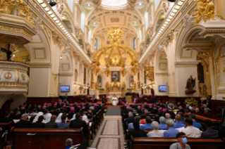 11-Apostolic Journey to Canada: Vespers with Bishops, Priests, Deacons, Consecrated persons, Seminarians and Pastoral workers