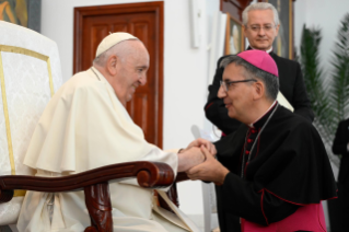 7-Viaje apostólico a Kazajistán: Encuentro con los obispos, sacerdotes, diáconos, consagrados, seminaristas y agentes pastorales