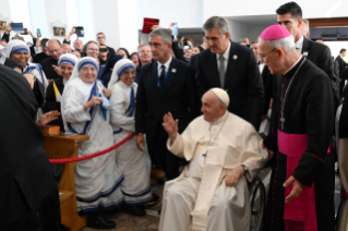 13-Viaje apostólico a Kazajistán: Encuentro con los obispos, sacerdotes, diáconos, consagrados, seminaristas y agentes pastorales