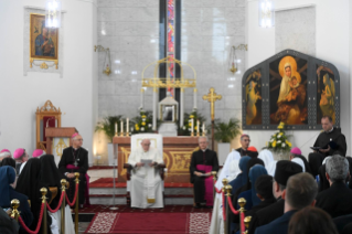 16-Viaggio Apostolico in Kazakhstan: Incontro con i Vescovi, i Sacerdoti, i Diaconi, i Consacrati, i Seminaristi e gli Operatori Pastorali 