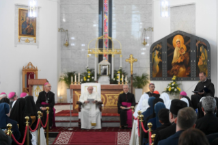 16-Apostolic Journey to Kazakhstan: Meeting with Bishops, Priests, Deacons, Consecrated Persons, Seminarians and Pastoral Workers 