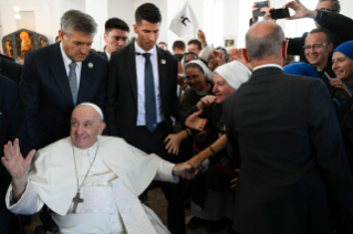 29-Viaje apostólico a Kazajistán: Encuentro con los obispos, sacerdotes, diáconos, consagrados, seminaristas y agentes pastorales