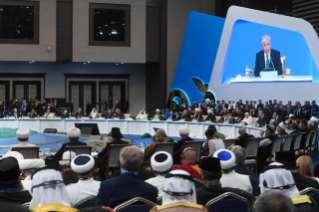 5-Voyage Apostolique au Kazakhstan : Ouverture et Session Plénière du "VIIe Congrès des leaders des religions mondiales et traditionnelles