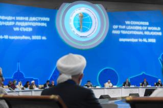 4-Apostolic Journey to Kazakhstan: Opening and Plenary Session of the "VII Congress of Leaders of World and Traditional Religions"