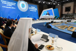 1-Apostolic Journey to Kazakhstan: Opening and Plenary Session of the "VII Congress of Leaders of World and Traditional Religions"  