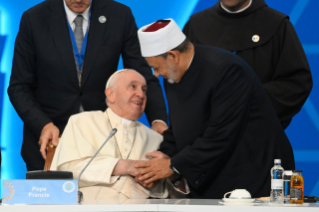 8-Viaje apostólico a Kazajistán: Apertura de la sesión plenaria del VII Congreso de Líderes de Religiones Mundiales y Tradicionales