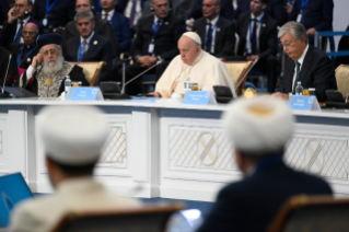 11-Apostolic Journey to Kazakhstan: Opening and Plenary Session of the "VII Congress of Leaders of World and Traditional Religions"