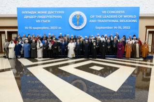 17-Apostolic Journey to Kazakhstan: Opening and Plenary Session of the "VII Congress of Leaders of World and Traditional Religions"