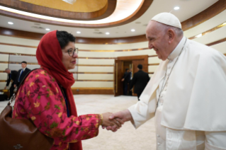 23-Voyage Apostolique au Kazakhstan : Ouverture et Session Plénière du "VIIe Congrès des leaders des religions mondiales et traditionnelles