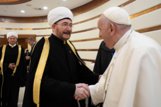 26-Viagem Apostólica ao Cazaquistão: Abertura e Sessão Plenária do "VII Congress of Leaders of World and traditional Religions" 