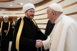 26-Apostolic Journey to Kazakhstan: Opening and Plenary Session of the "VII Congress of Leaders of World and Traditional Religions"