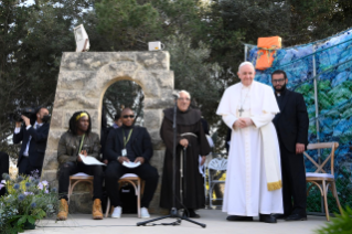 8-Apostolic Journey to Malta: Meeting with Migrants