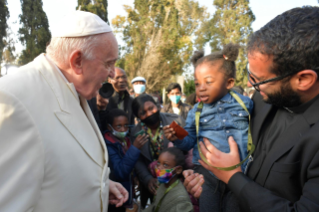 15-Viaje apostólico a Malta: Encuentro con los migrantes