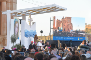 13-Apostolische Reise nach Malta: Gebetsbegegnung 