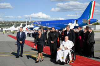 4-Apostolic Journey to Marseille: Official Welcome