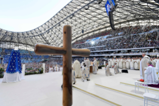 14-Viagem Apostólica a Marselha - Santa Missa