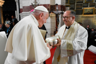 6-Apostolic Journey to Marseille: Marian Prayer with the Diocesan Clergy 