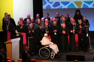 6-Apostolic Journey to Marseille: Final Session of the “Rencontres Méditerranéennes”  