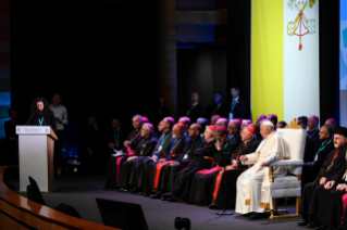 14-Apostolische Reise nach Marseille: Schlusssitzung der Mittelmeertreffen  