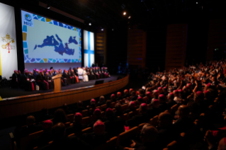 20-Apostolic Journey to Marseille: Final Session of the “Rencontres Méditerranéennes”  