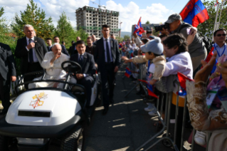 4-Apostolische Reise in die Mongolei: Begegnung mit Bischöfen, Priestern, Missionaren, Personen des geweihten Lebens und pastoralen Mitarbeitern 