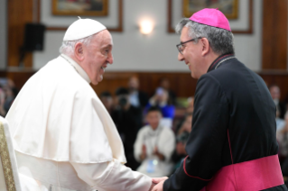 10-Viagem Apostólica à Mongólia: Encontro com os Bispos, os Sacerdotes, os Missionários, os Consagrados, as Consagradas e os Agentes da Pastoral