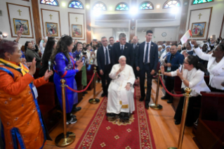 19-Viagem Apostólica à Mongólia: Encontro com os Bispos, os Sacerdotes, os Missionários, os Consagrados, as Consagradas e os Agentes da Pastoral