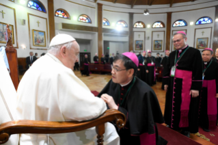 23-Apostolic Journey to Mongolia: Meeting with Bishops, Priests, Missionaries, Consecrated Persons and Pastoral Workers 