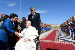 3-Apostolic Journey to Mongolia: Farewell Ceremony 