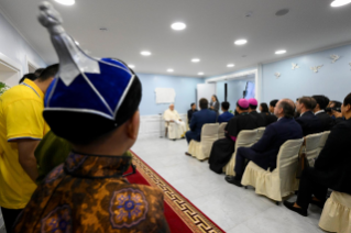 2-Apostolic Journey to Mongolia: Meeting with Charity Workers and Inauguration of the House of Mercy 