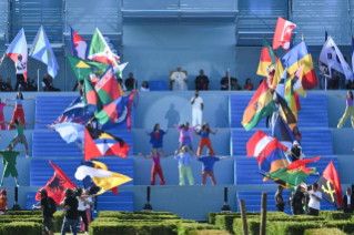 19-Viaje apostólico a Portugal: Ceremonia de acogida