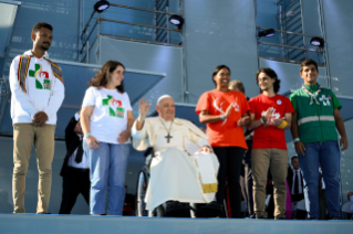 32-Voyage apostolique au Portugal : Cérémonie d'accueil 