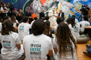 6-Viaje apostólico a Portugal: Encuentro con los jóvenes de Scholas Occurrentes